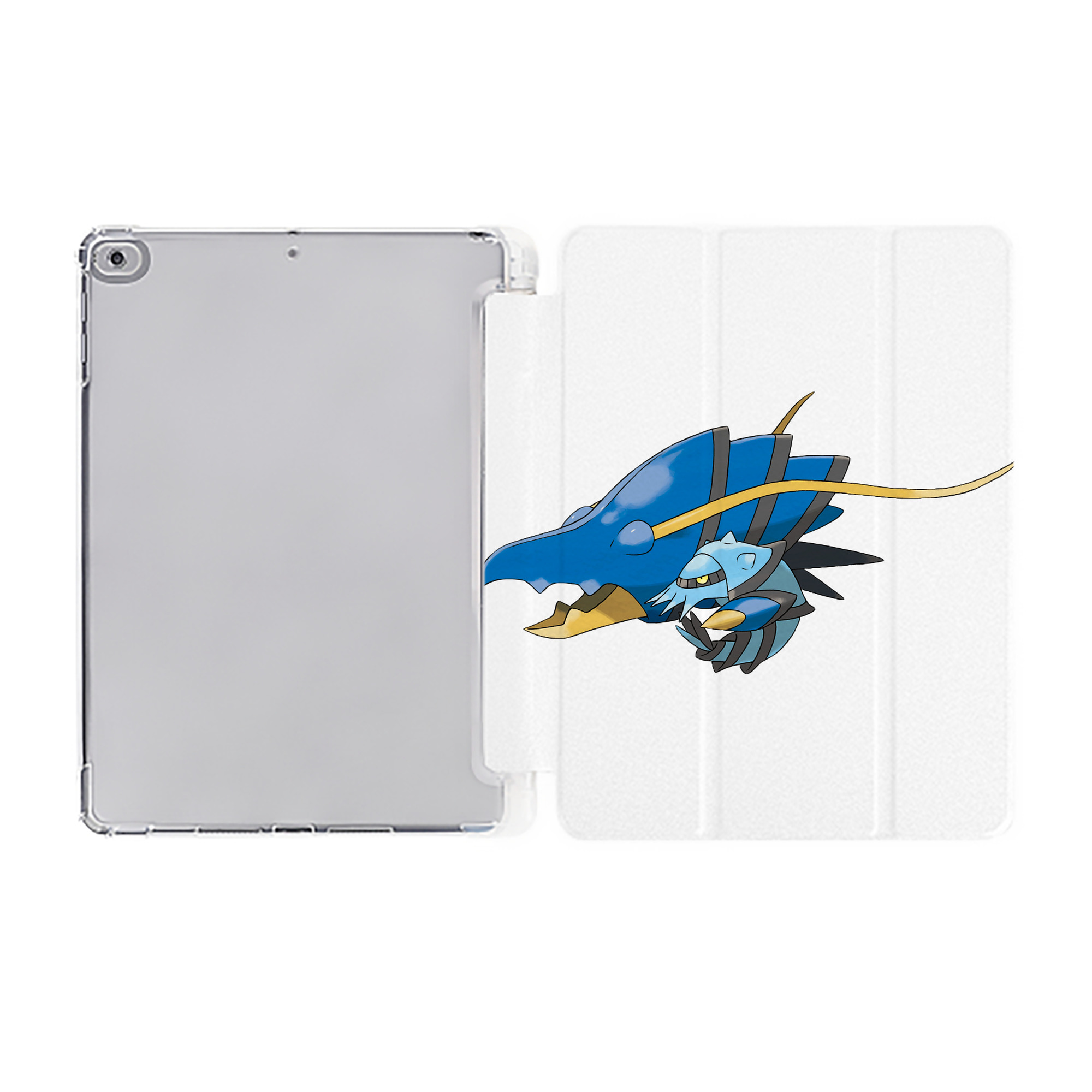 （画像用） ポケットモンスター Pokémon IPad ケース ペン収納付き 三つ折りスタンド PUレザー×シリコン 対応機種9.5/10.5/10.9インチ